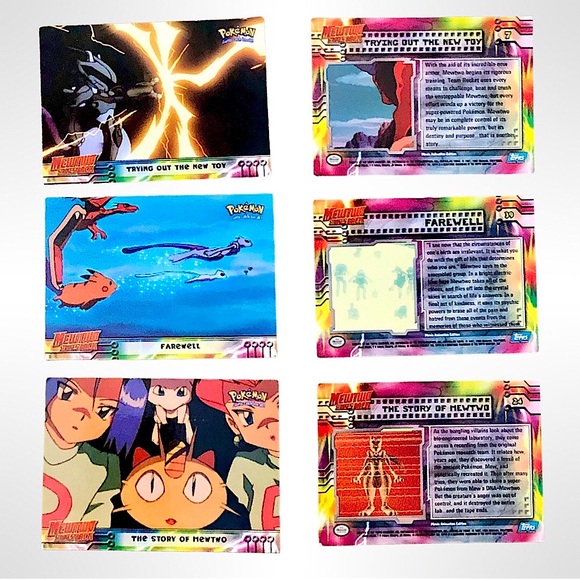 Pokémon The First Movie 3 LP Mewtwo Strikes Back Trading Cards - Picture 11 of 12